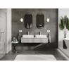 Mexen Orio armoire de salle de bain sous lavabo 140 cm, 1 tiroir, gris mat - 91A10-14023-1-BF62