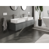 Mexen Orio meuble de salle de bain sous lavabo 140 cm, 1 tiroir, graphite mat - 91A10-14023-1-BF66