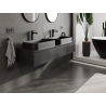 Mexen Orio meuble de salle de bain sous lavabo 140 cm, 1 tiroir, noir mat - 91A10-14023-1-BF71