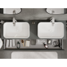 Mexen Orio armoire de salle de bain sous lavabo 160 cm, 1 tiroir, graphite mat - 91A10-16023-1-BF66