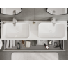 Mexen Orio meuble de salle de bain sous lavabo 160 cm, 2 tiroirs, blanc brillant - 91A10-16047-2-BFF00
