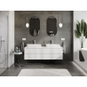 Mexen Orio meuble de salle de bain sous-vasque 160 cm, 2 tiroirs, blanc mat - 91A10-16047-2-BFF01
