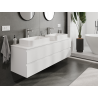 Mexen Orio meuble de salle de bain sous-vasque 160 cm, 2 tiroirs, blanc mat - 91A10-16047-2-BFF01