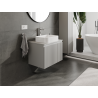Mexen Rivel meuble de salle de bain sous-lavabo 70 cm, 1 tiroir, rainuré, gris mat - 91A20-07047-1-BF62