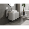 Mexen Rivel meuble de salle de bain sous-vasque 80 cm, 1 tiroir, rainuré, gris mat - 91A20-08047-1-BF62
