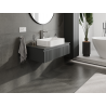 Mexen Rivel meuble de salle de bain sous lavabo 90 cm, 1 tiroir, rainuré, graphite mat - 91A20-09023-1-BF66