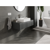 Mexen Rivel armoire de salle de bain sous-vasque 100 cm, 1 tiroir, rainurée, graphite mat - 91A20-10023-1-BF66