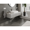 Mexen Rivel meuble de salle de bain sous vasque 120 cm, 1 tiroir, rainuré, gris mat - 91A20-12023-1-BF62