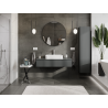 Mexen Rivel meuble de salle de bains sous vasque 120 cm, 1 tiroir, rainuré, gris mat - 91A20-12023-1-BF66