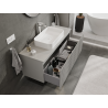 Mexen Rivel meuble de salle de bains sous lavabo 120 cm, 1 tiroir, rainuré, gris mat - 91A20-12047-1-BF62