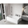 Mexen Mist paroi de baignoire à 1 volet 50 x 150 cm, transparent, chrome - 8A9-050-001-01-00