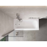 Mexen Mist paroi de baignoire 1-volet 70 x 150 cm, transparent, chrome - 8A9-070-001-01-00