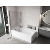 Mexen Mist pare-douche 1-volet 90 x 150 cm, transparent, chrome - 8A9-090-001-01-00
