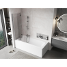 Mexen Mist pare-douche 2 volets gauche 110 x 150 cm, transparent, chrome - 8A9-110-002-01-00-L