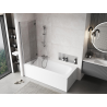Mexen Mist pare-douche pliant à 2 volets gauche 130 x 150 cm, transparent, chromé - 8A9-130-002-01-00-L