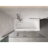 Mexen Mist paroi de douche à 2 battants gauche 140 x 150 cm, transparent, chrome - 8A9-140-002-01-00-L