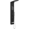 Mexen Navas panneau de douche, noir - 7627-02-70