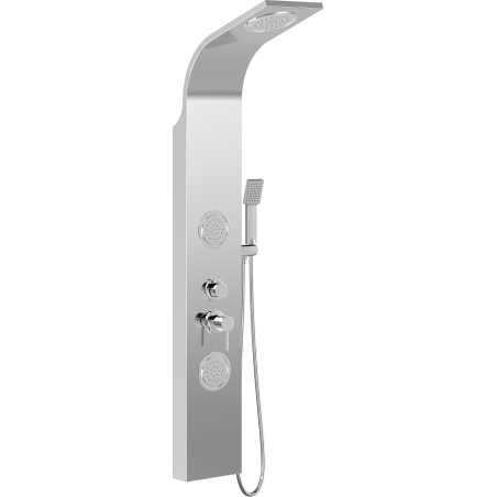 Mexen Gros panneau de douche, chromé - 7619-03-00