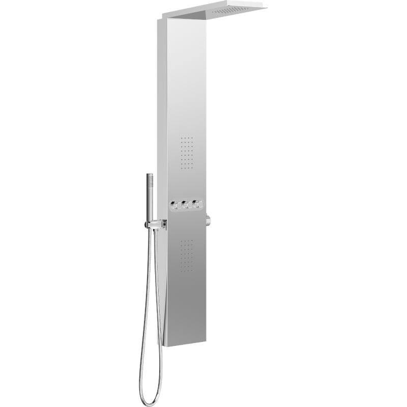 Mexen Omar panneau de douche, chrome - 7610-03-00