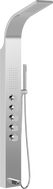Mexen Timor panneau de douche avec bec, chrome - 7621-04-00