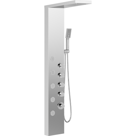 Mexen Lando panneau de douche, chrome - 7611-04-00