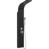 Mexen Taro panneau de douche, noir - 7614-03-70