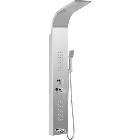 Mexen Ardo panneau de douche avec bec, chrome - 7617-04-00
