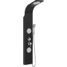 Mexen Gros panneau de douche, noir - 7619-03-70