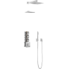 Mexen Boka ensemble de douche encastrable, chrome - 7603-03-00