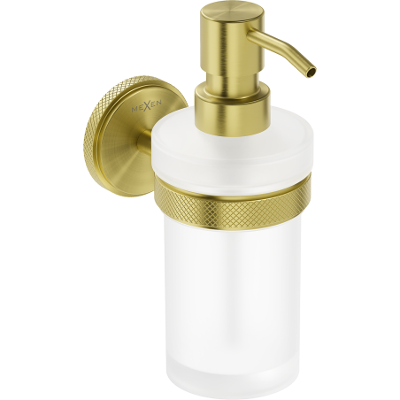 Mexen Gravo distributeur de savon, or brossé - 70A93058-55