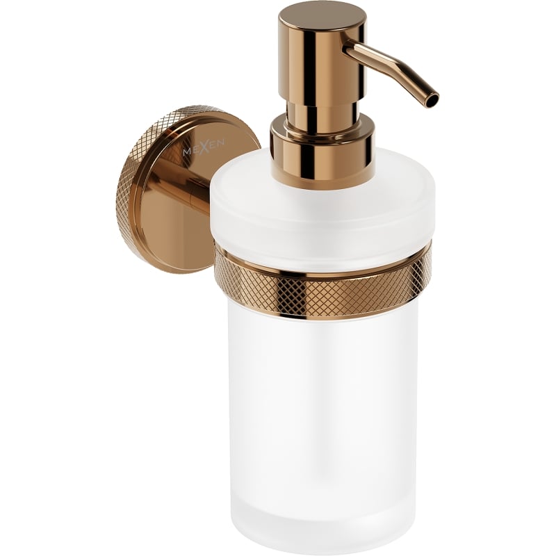 Mexen Gravo distributeur de savon, or rose - 70A93058-60