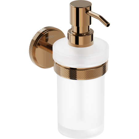 Mexen Gravo distributeur de savon, or rose - 70A93058-60