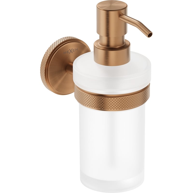 Mexen Gravo distributeur de savon, cuivre brossé - 70A93058-65