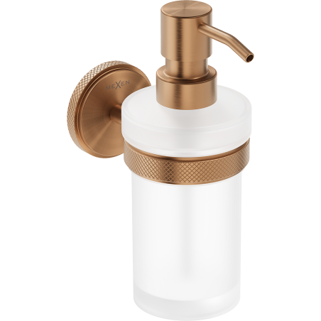 Mexen Gravo distributeur de savon, cuivre brossé - 70A93058-65