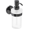 Mexen Gravo distributeur de savon, chrome noir - 70A93058-73