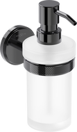 Mexen Gravo distributeur de savon, chrome noir - 70A93058-73