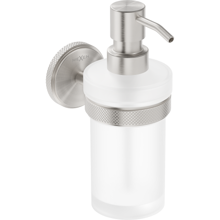 Mexen Gravo distributeur de savon, nickel brossé - 70A93058-97