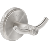 Mexen Gravo crochet double pour serviette, nickel brossé - 70A93012-97