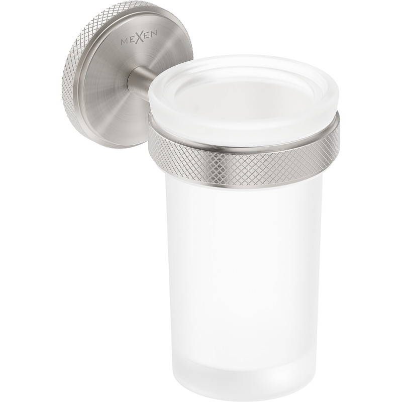 Mexen Gravo porte-brosse à dents, nickel brossé - 70A93051-97