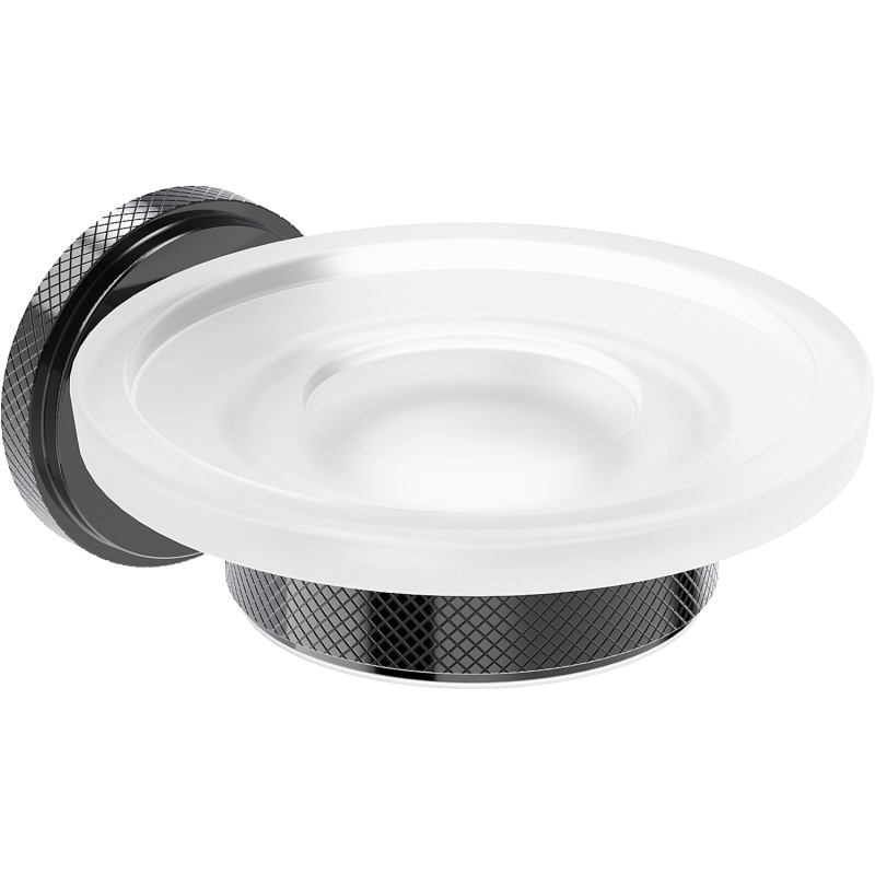 Mexen Gravo mydelniczka, chrome noir - 70A93055-73