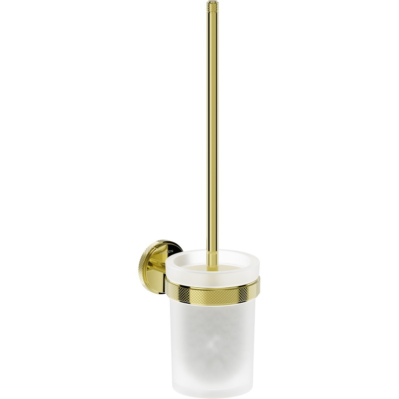 Mexen Gravo brosse de toilette, dorée - 70A93071-50