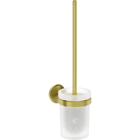 Mexen Gravo brosse de toilette, or brossé - 70A93071-55