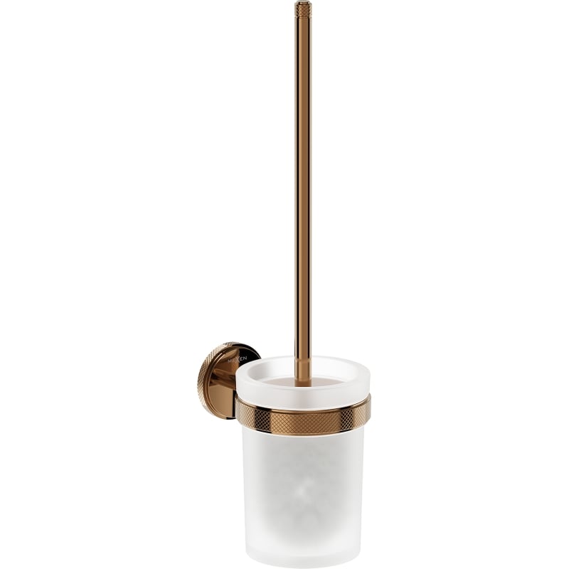 Mexen Gravo brosse de toilette, or rose - 70A93071-60