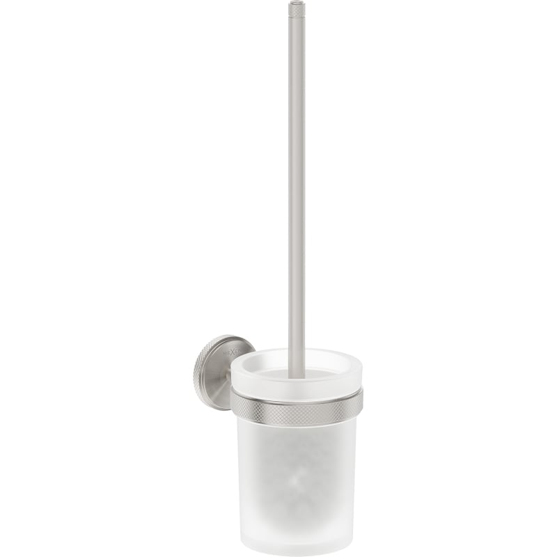Mexen Gravo brosse de toilette, nickel brossé - 70A93071-97
