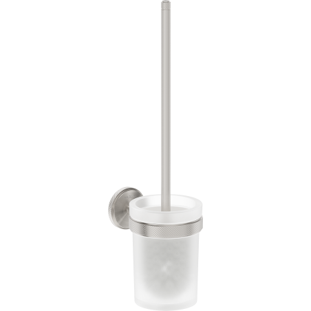 Mexen Gravo brosse de toilette, nickel brossé - 70A93071-97