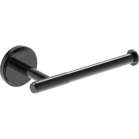 Mexen Gravo support de papier toilette, chrome noir - 70A93025-73