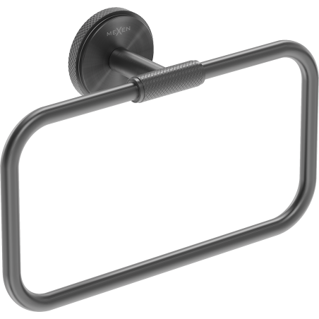 Mexen Gravo porte-serviettes, gris canon brossé - 70A93031-66
