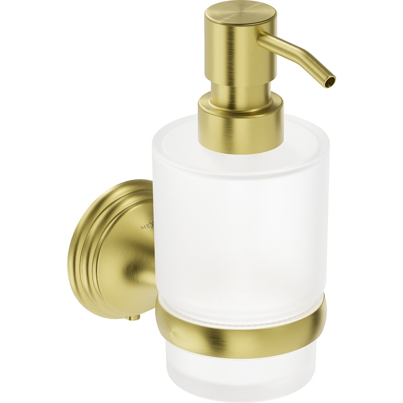 Mexen Lusso distributeur de savon, or brossé - 70A16858-55