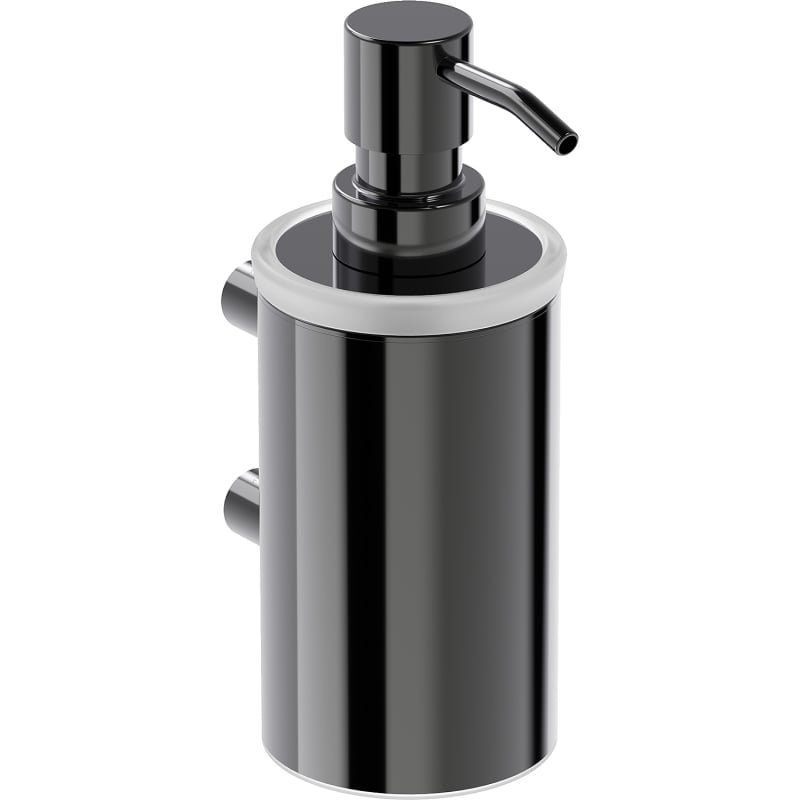 Mexen Loop distributeur de savon, chrome noir - 70A71058-73