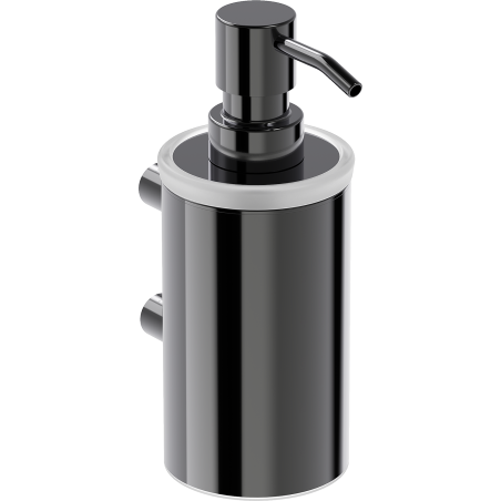 Mexen Loop distributeur de savon, chrome noir - 70A71058-73